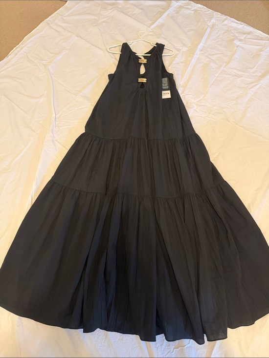 Acler Dresses & Skirts - NEW WITH TAGS. Acler Black Tiered Sleeveless Maxi Dress